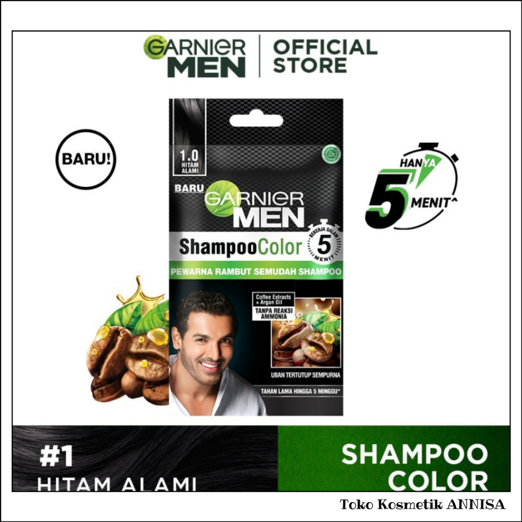 GARNIER Men Shampoo Color