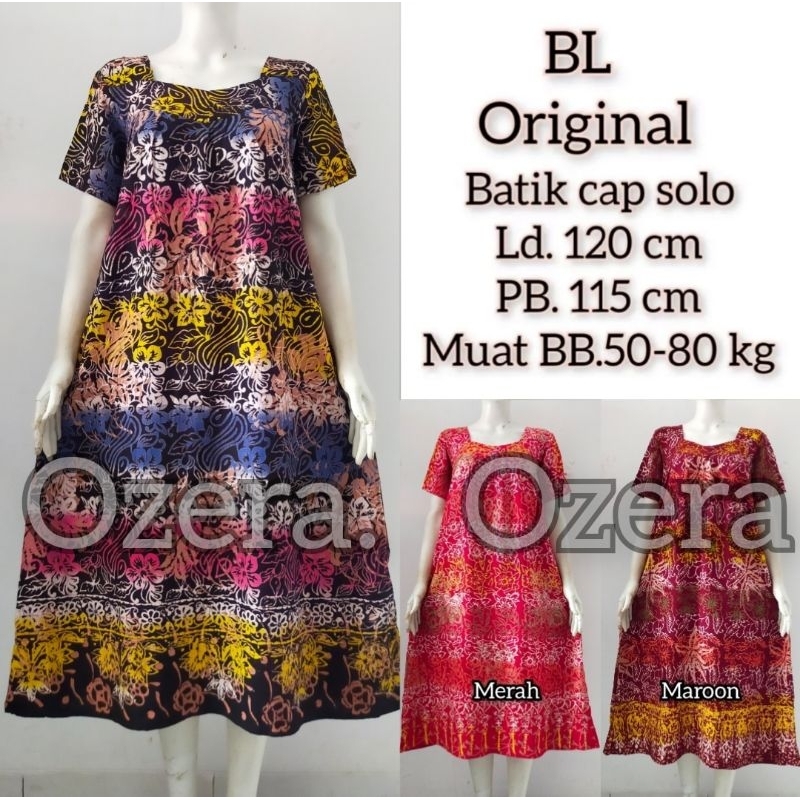 OZERA - DASTER BL ORIGINAL BATIK SOLO LD. 120 CM / REALPICT