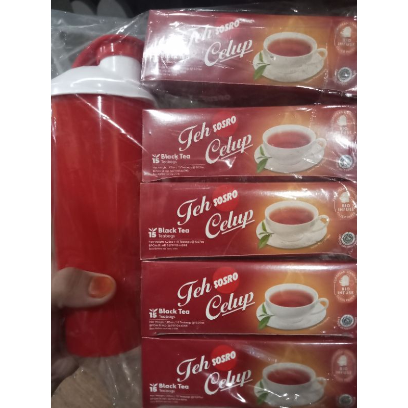 

paket teh celup sosro dan tempat air minum