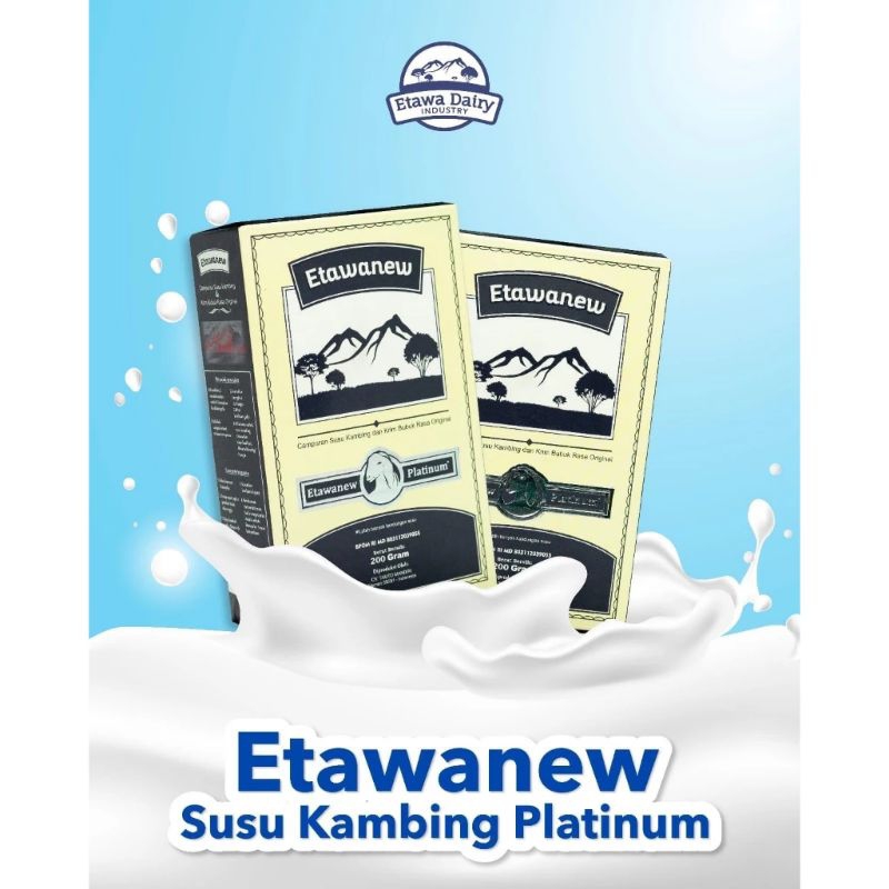 

etawanew platinum (susu kambing platinium, tidak prengus)