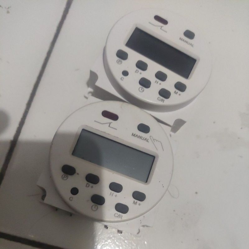 Timer Switch Digital DC 220v/12V/24v 16A Layar LCD Untuk Lampu