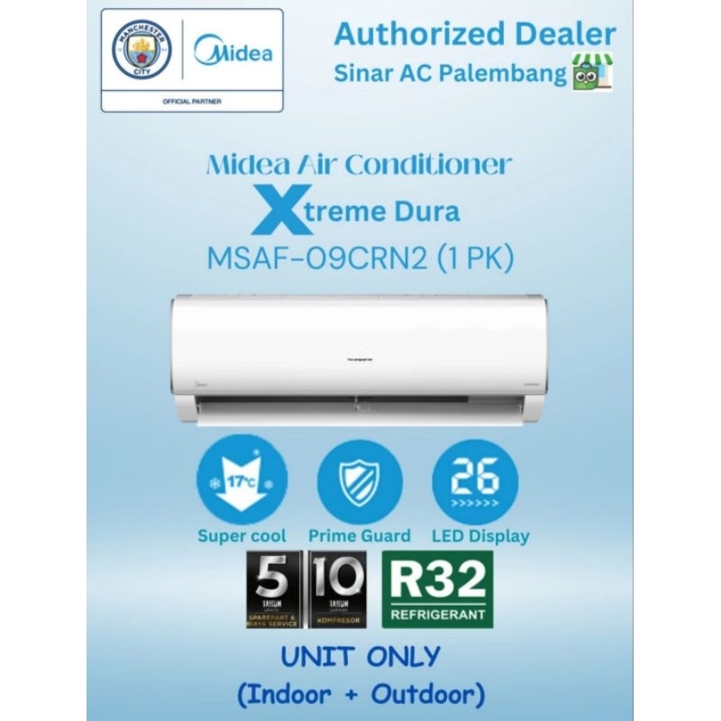 AC Midea 1 PK (MSAF-09CRN2) New Series