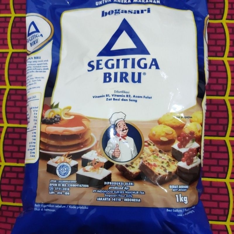 

Bogasari segitiga biru premium 1 KG
