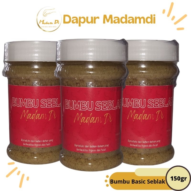 

Bumbu Basic seblak bumbu basah seblak kencur bawang 150gr dapur madamdi.