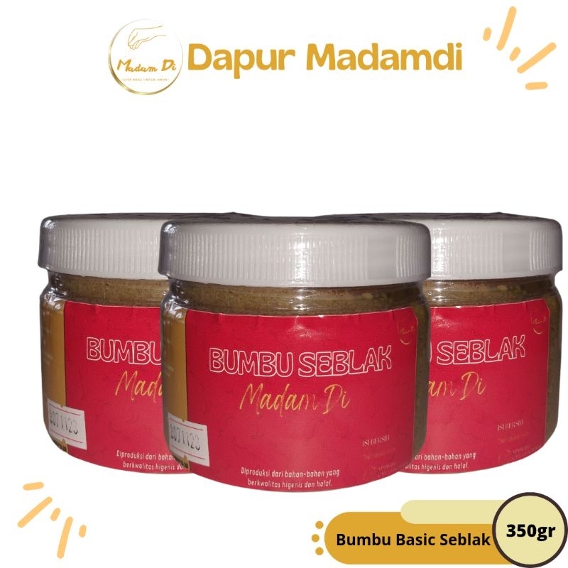 

Bumbu basic Seblak 350gr Bumbu basah seblah kencur bawang Dapur Madamdi