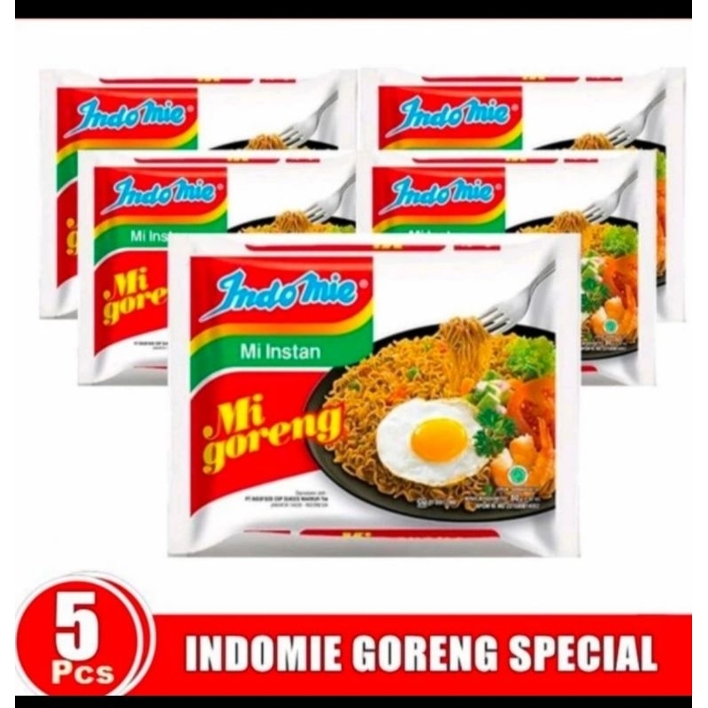 

Indomie goreng isi 5