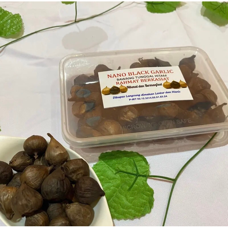 

BLACK GARLIC TUNGGAL 235GRAM NANO BLACK GARLIC- BAWANG HITAM LANANG