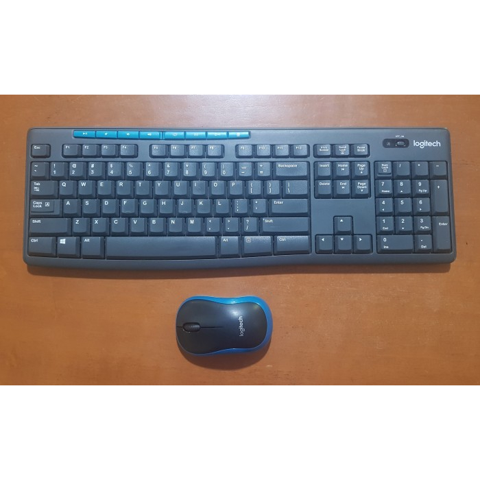 Logitech Keyboard K275 Dan Mouse M185 Wireless Combo Mk275 Original