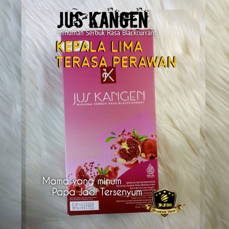 

JUS KANGEN JKS88 ( minuman Serbuk rasa delima)Herbal kaum wanita