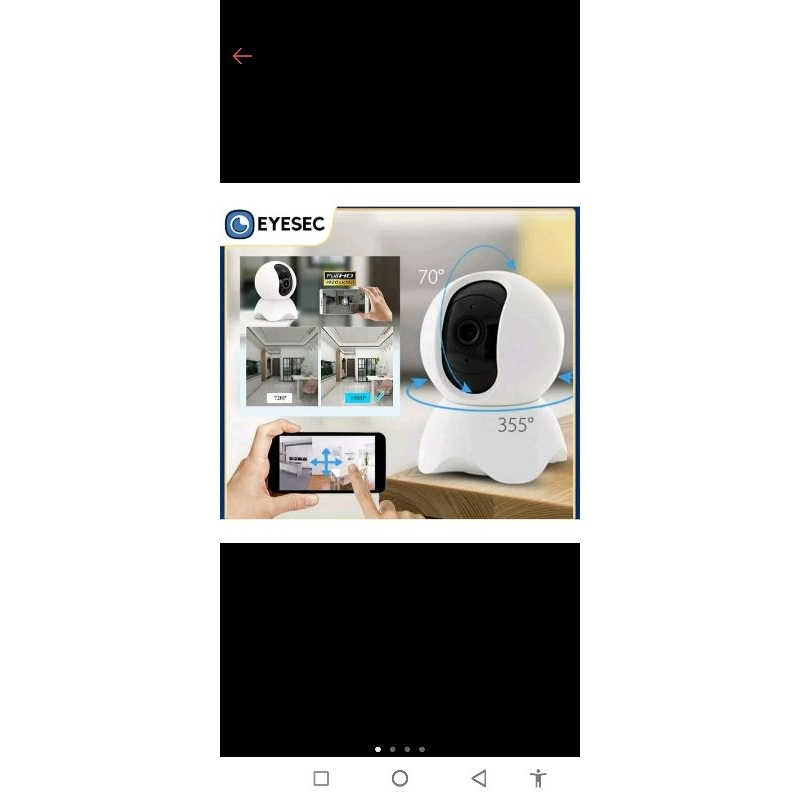 Tripsky Y01 cctv mini sambung ke hp 2MP smart kamera cctv wifi 1080P  support PZT Two-Way Intercom  