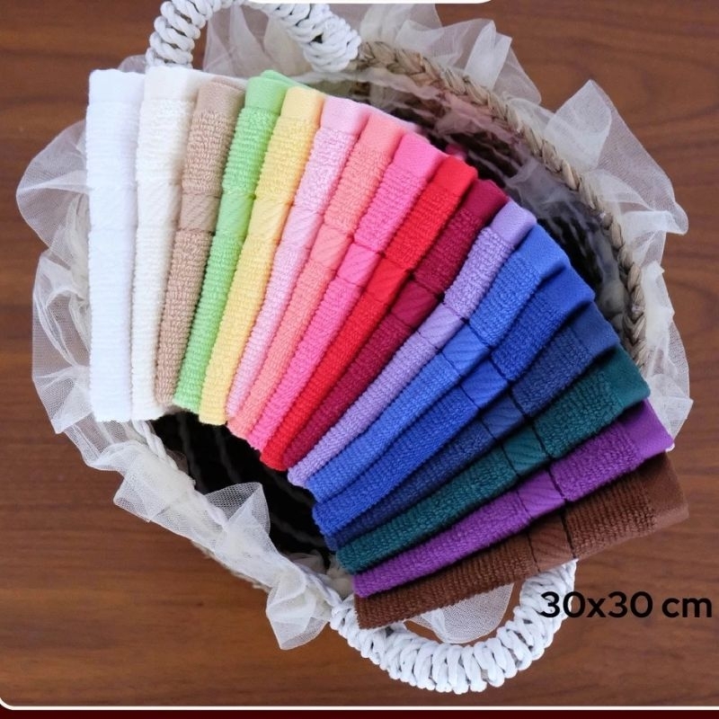HANDUK WAJAH HANDUK TANGAN HANDUK MUKA 30 x 30