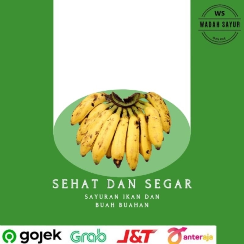 

Pisang Uli ( 1 Sisir ) | Wadah Sayur Bogor