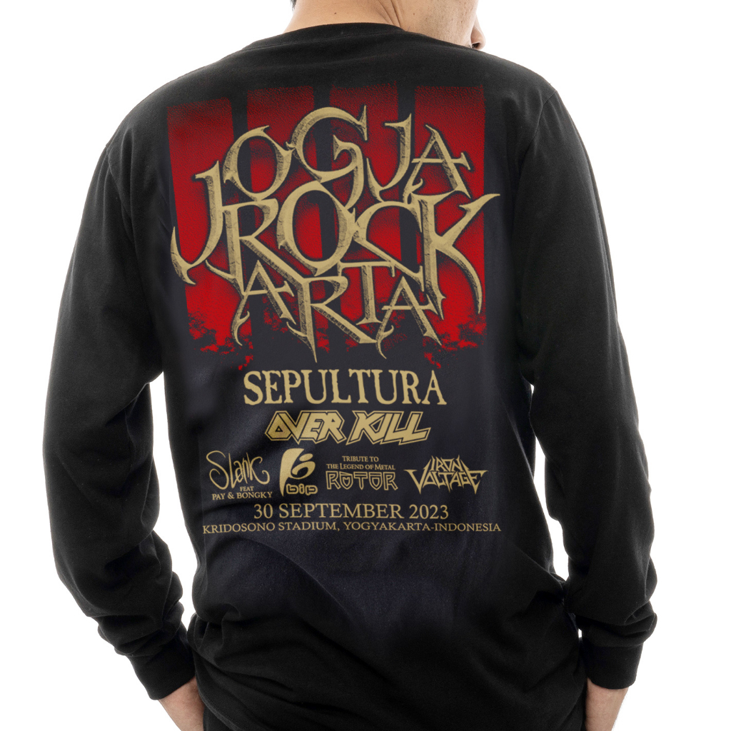 KAOS BAND - KAOS MUSIC - JOGJAROCKARTA - KAOS PANJANG - KAOS METAL - SLANK - SEPULTURA