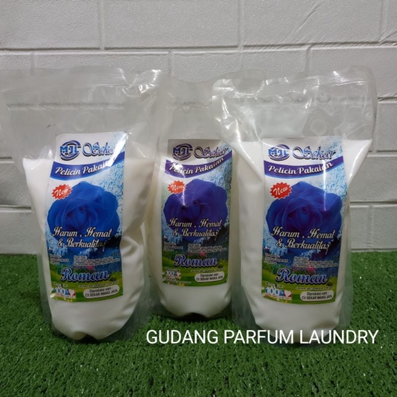 Pewangi Pelicin & Peharum Pakaian Kemasan Refil / Pouch Pelicin 900 ml Pewangi Laundry Original