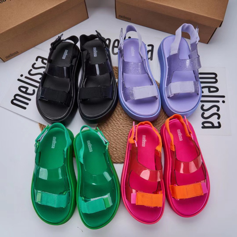 [SALE] Melissa brave papete platform ad import sepatu jelly mirror 1:1