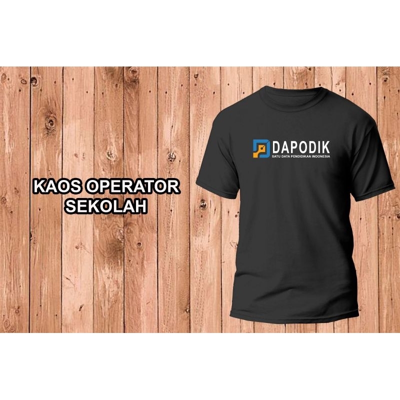 Kaos Operator Sekolah / KB / SD / SMP / SMA / SMK