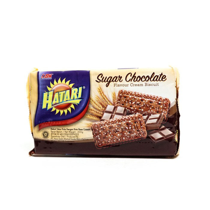

Hatari Bon Bon Sugar Chocolate Biscuit 190gr