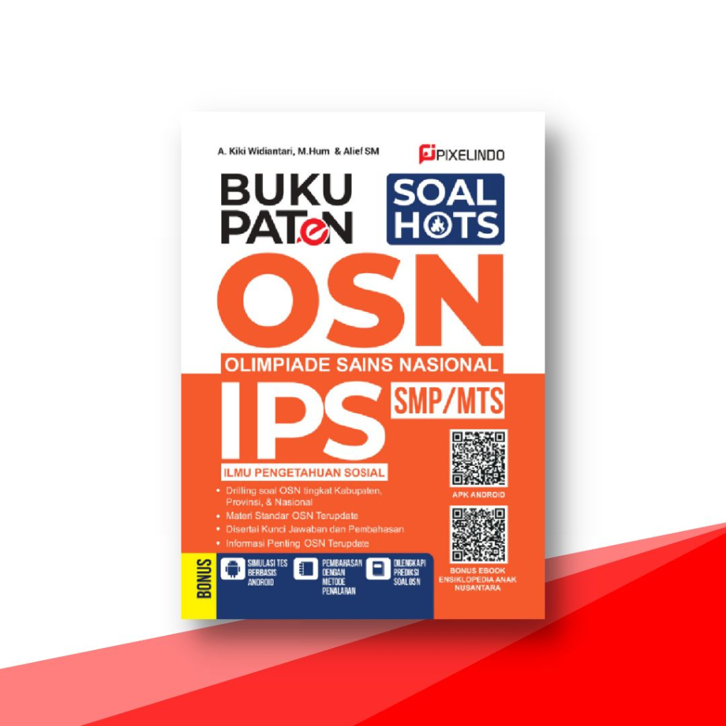 Buku OSN IPS SMP, Buku Paten OSN Olimpiade Sains Nasional IPS SMP/MTS