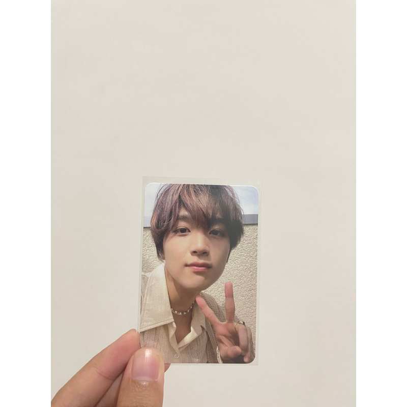 photocard haechan blue to orange nct 127 pc wts ina hc