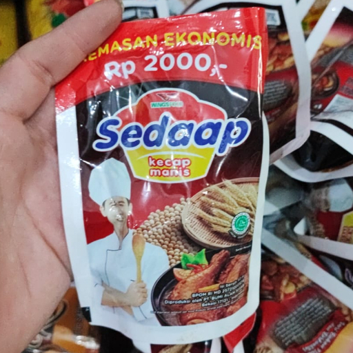 

KECAP MANIS SEDAAP 63ML & ABC 2.000 75GR JUAL 2.000