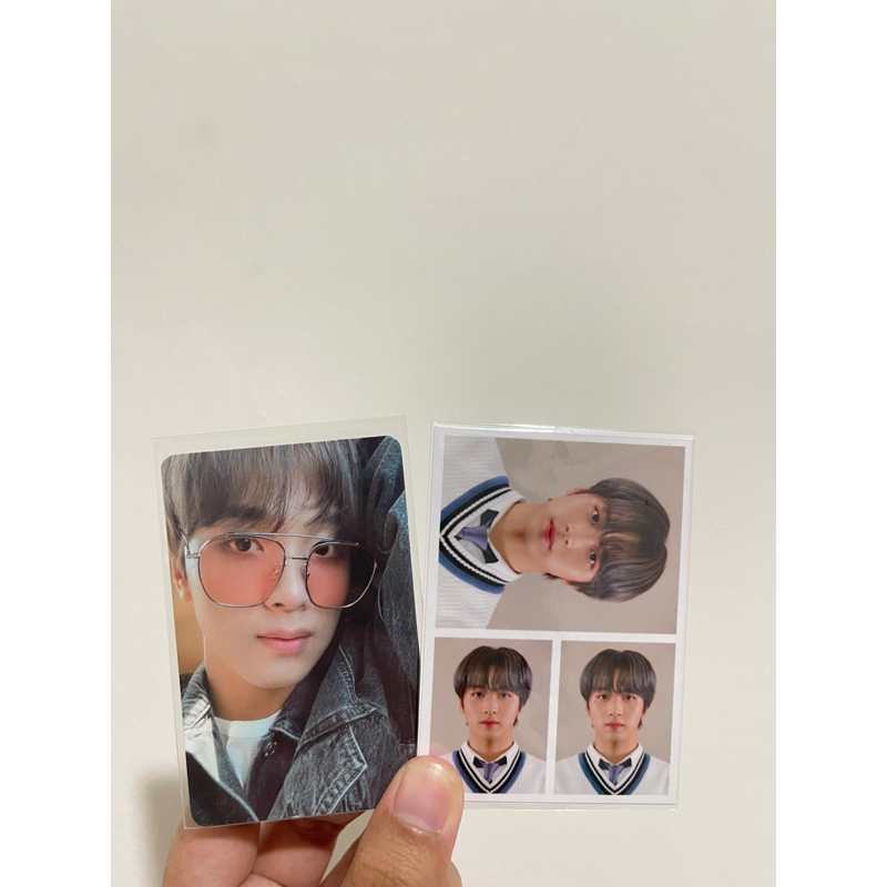 photocard haechan ace kit nct dream & photo id nct 2021 back to school wts pc ina hc