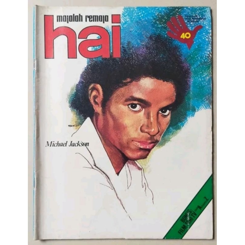 Majalah HAI 31 November 1983 - Cover Michael Jackson - Komik Ganes TH - Harrison Ford