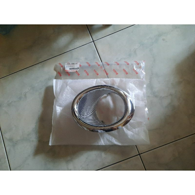 ring chrome cover foglamp ayla 2012 2013 2014 2015 2016 2017 ori