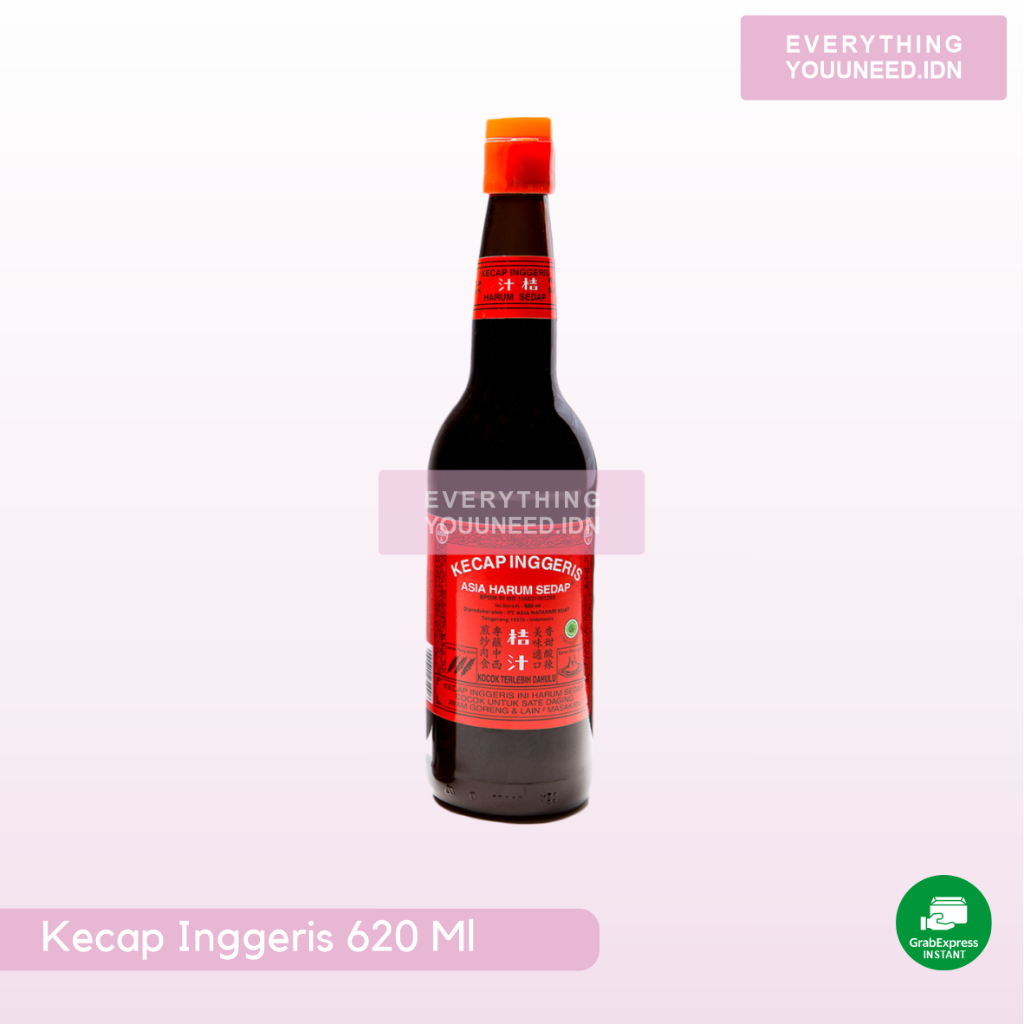 

Kecap Inggeris Asia Harum Sedap | Sedap Wangi 620 Gr