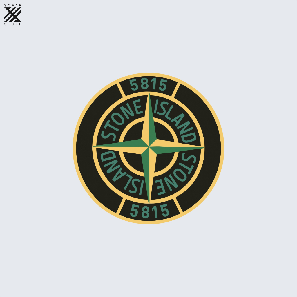 

STIKER STONE ISLAND STICKER BRAND STIKER DIE CUT DISTRO