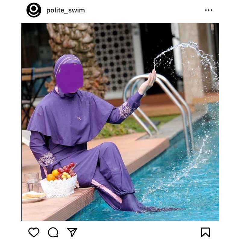 Preloved Polite Swim Size M Model Shark