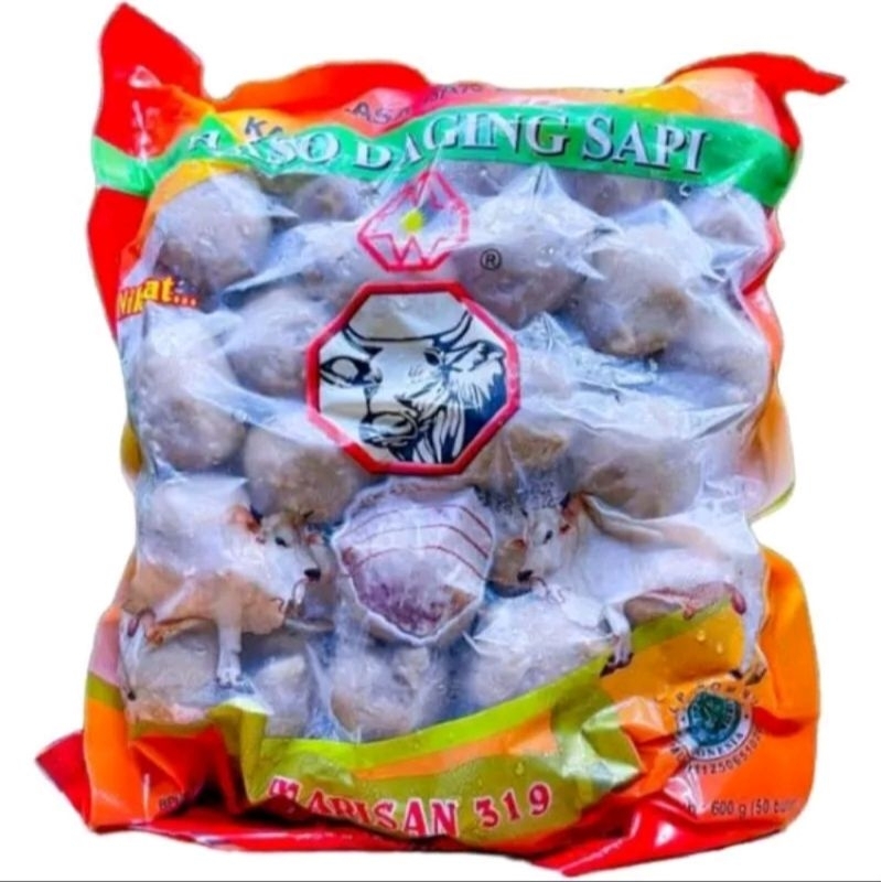 

Bakso warisan 319 urat isi 50 pcs