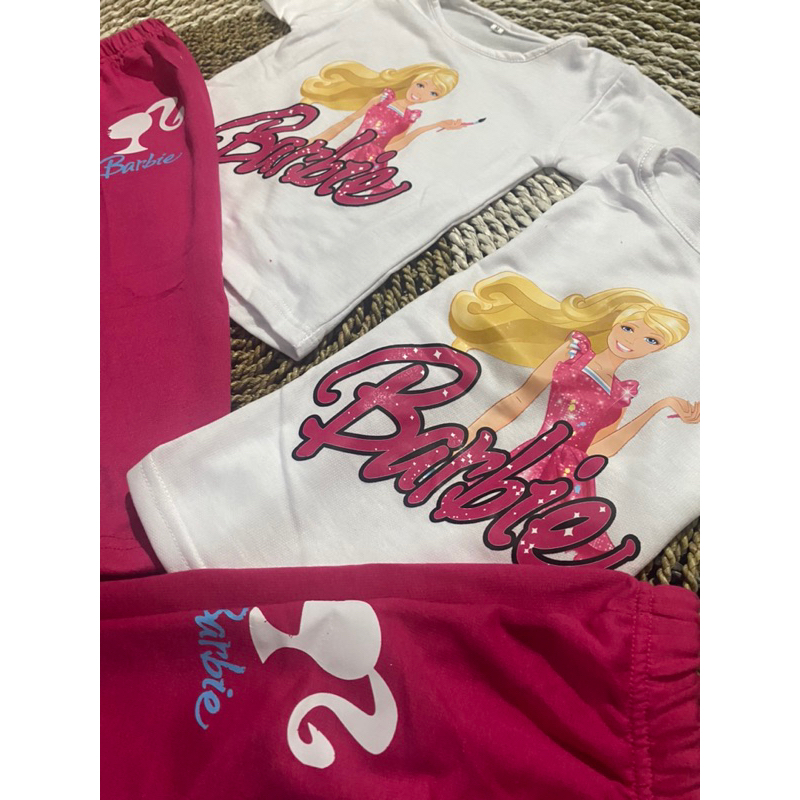 SETELAN ANAK BARBIE/BAJU ANAK PEREMPUAN BARBIE