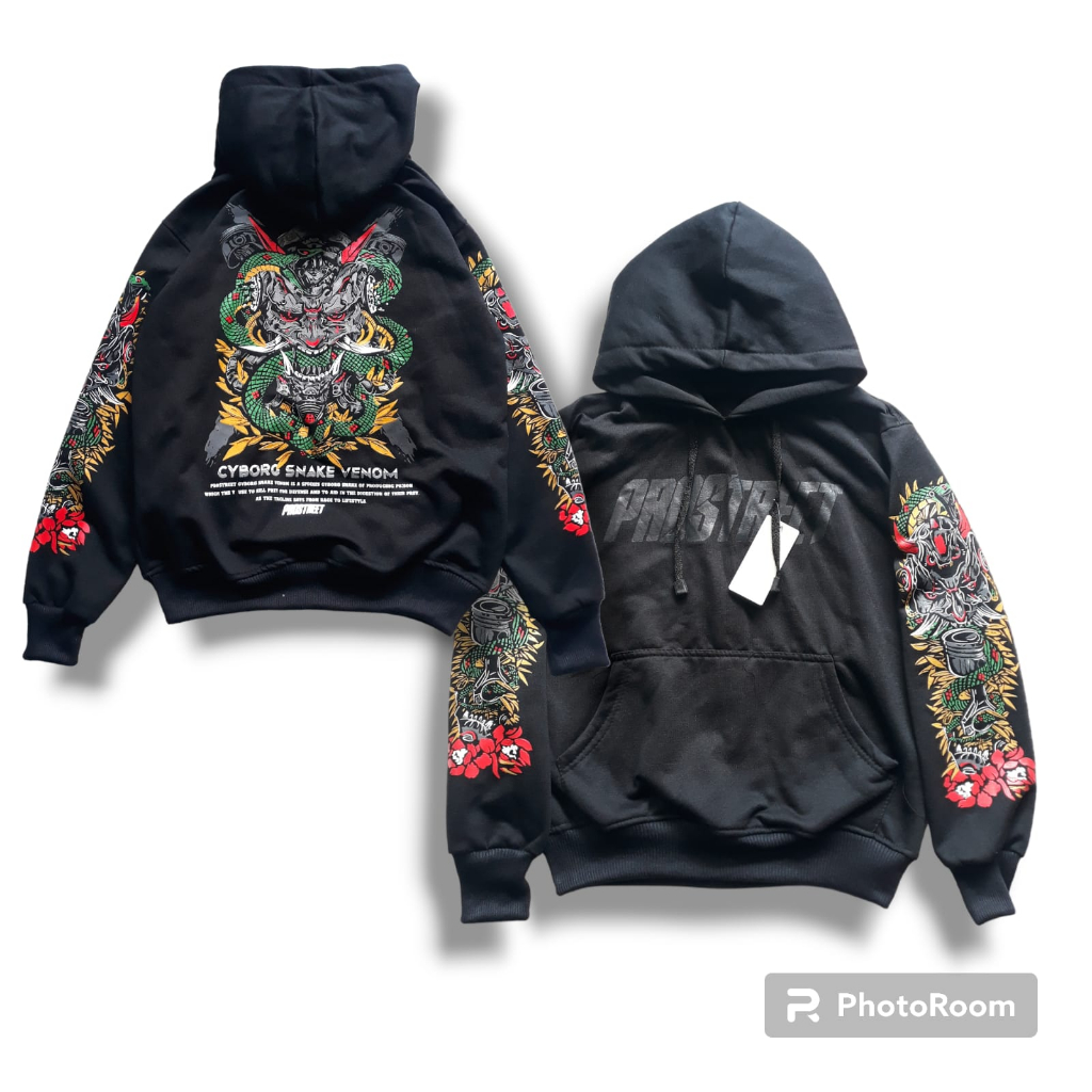 Hoodie Anak Laki - Laki Prostreet Naga Ryujin