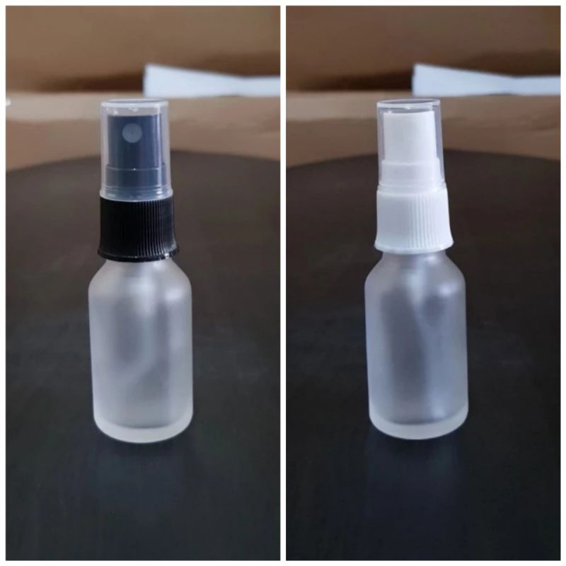 Botol 15ml Kaca Botol Spray 15ml Kaca Frosted Model BR Botol Kaca 15ml Frosted BR Tutup Spray