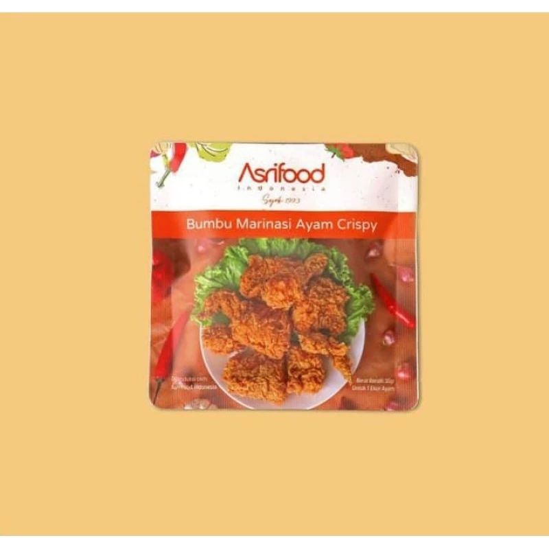 

Asrifood Bumbu Marinasi Ayam Crispy