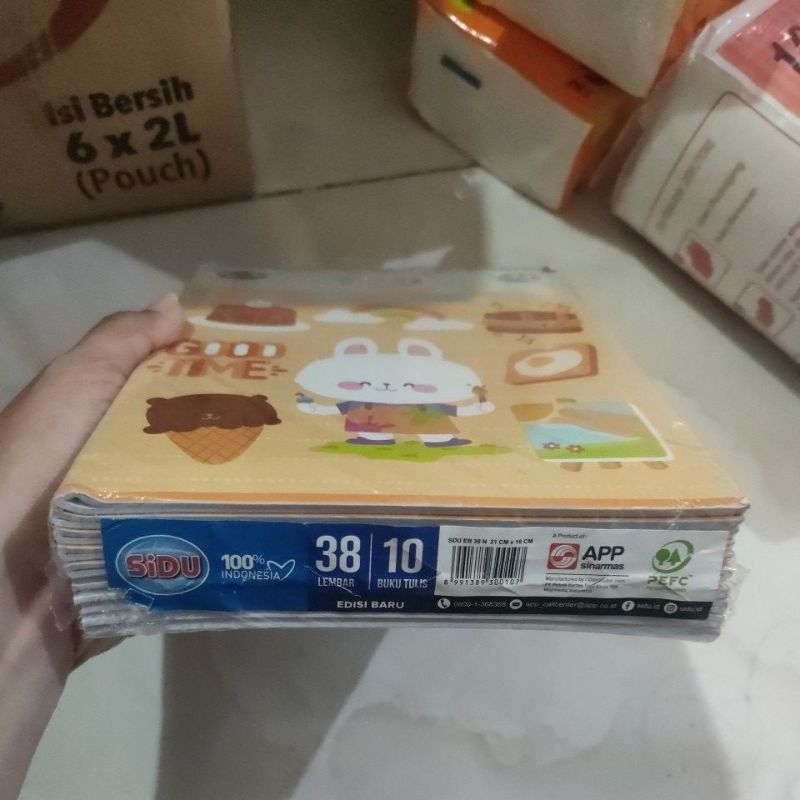 

buku tulis sidu isi 10 x 38