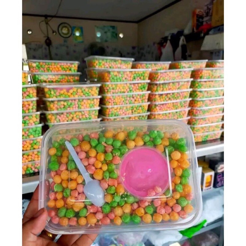 

Nyam nyam rice crispy box paket usaha reseller termurah