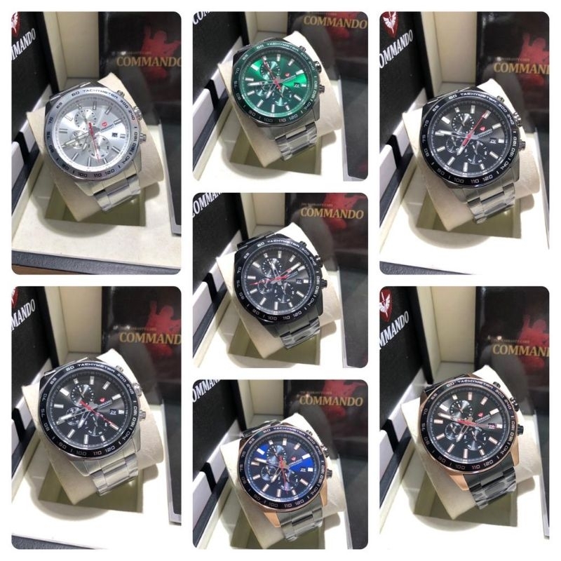 JAM TANGAN PRIA ORIGINAL COMMANDO 7008/ COMMANDO 7008 ORIGINAL