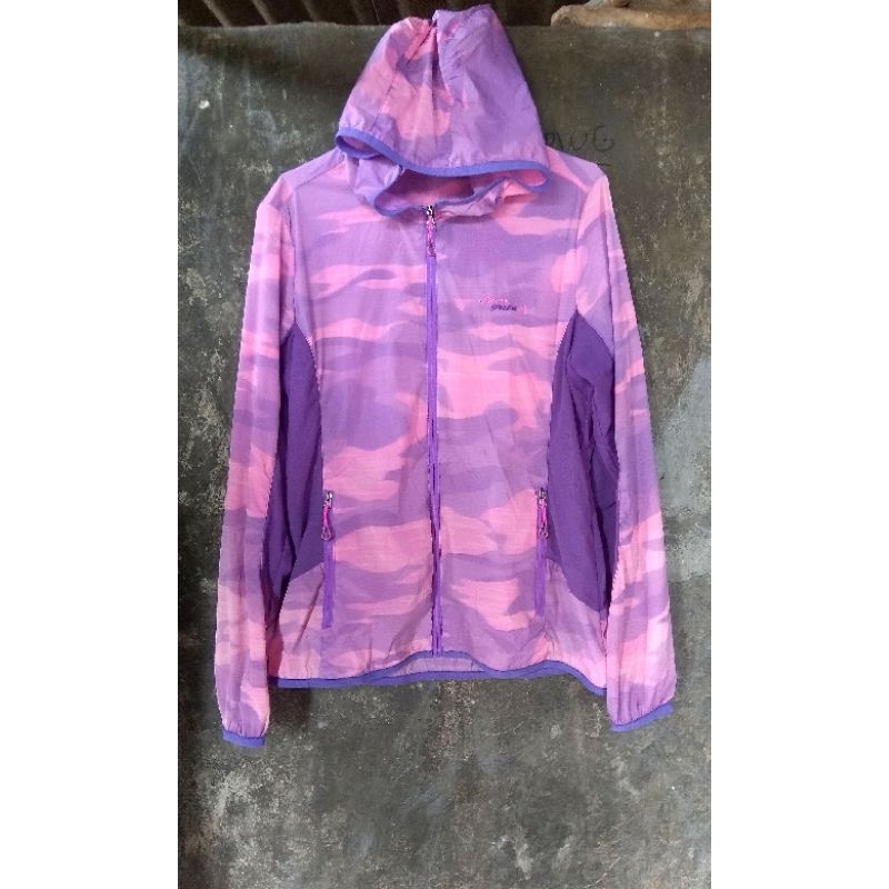 JAKET RUNNING MOTIF CAMO 2ND ORIGINAL