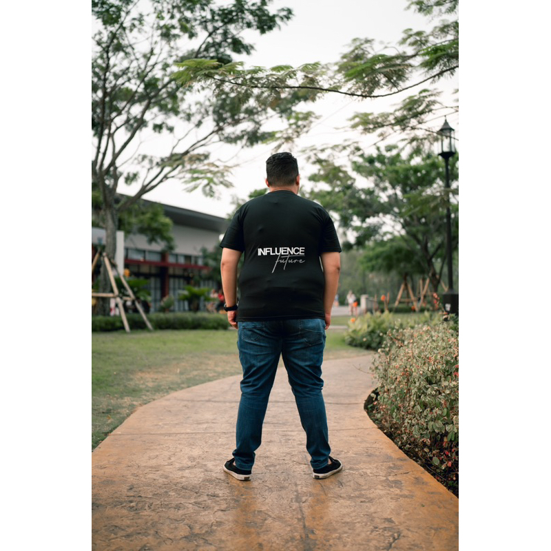 influence big size/kaos big size/kaos jumbo/atasan pria jumbo/big size pria