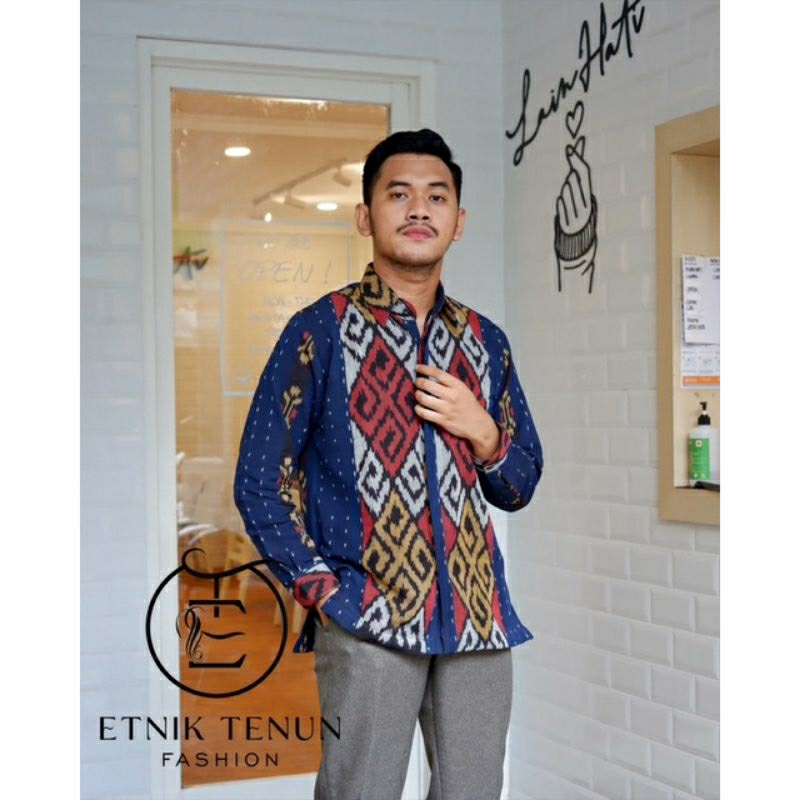 Kemeja Tenun - Kemeja Pria - Baju Tenun