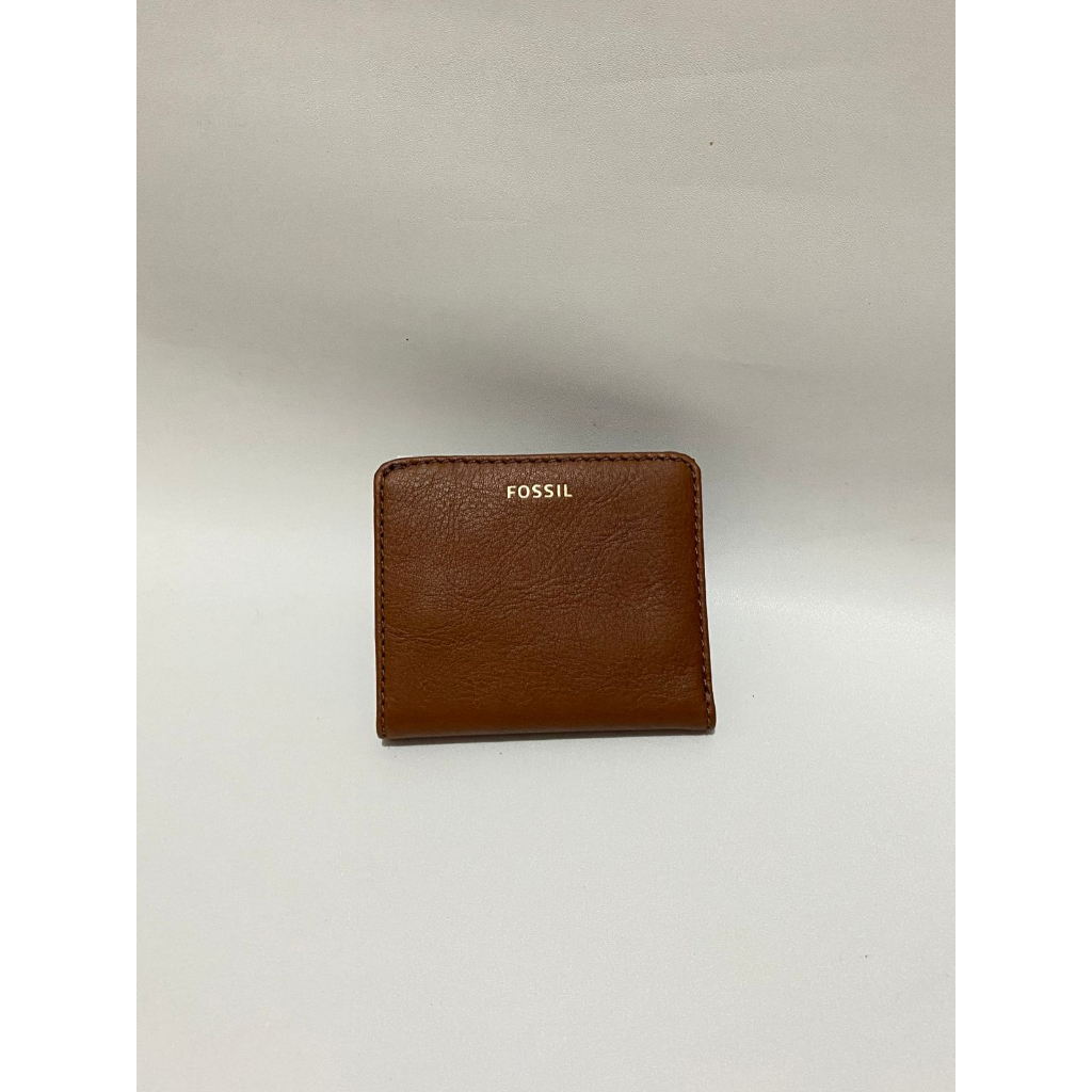 Fossil madison bifold wallet medium brown