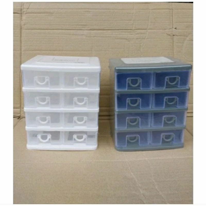 Laci mini green leaf 8 skat / laci mini 7906 / container laci mini