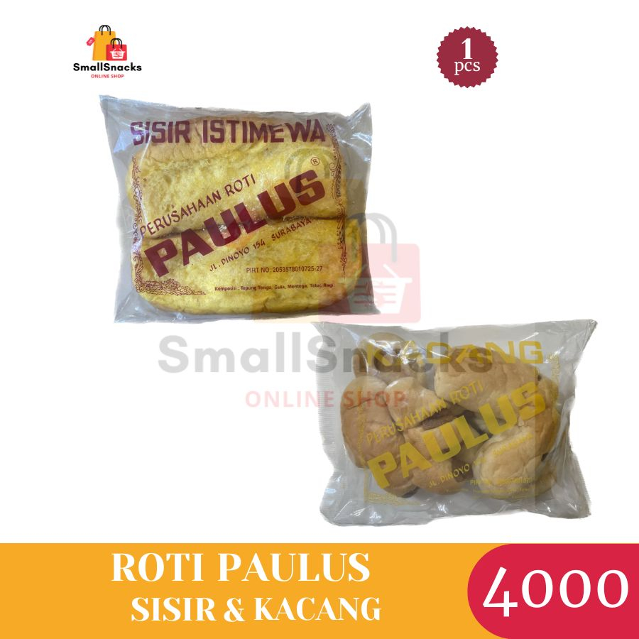 

PROMO!!! ROTI SISIR & ROTI KACANG PAULUS LEGENDARIS TERMURAH