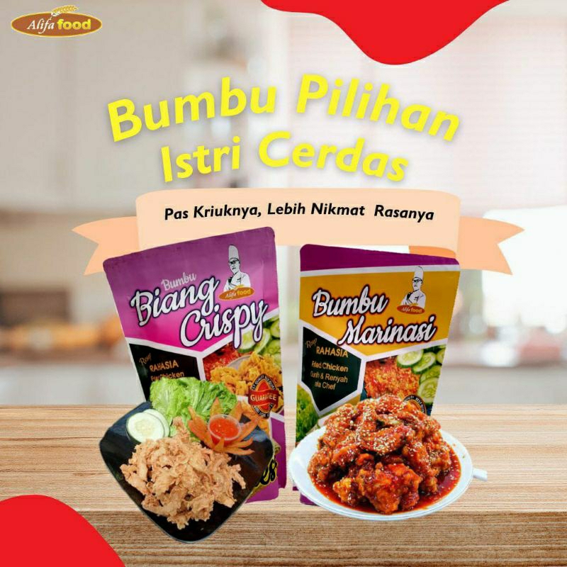

Bumbu crispy Alifa food kemasan 1kg