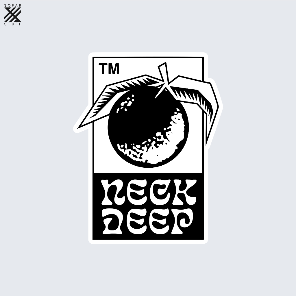 

STIKER NECK DEEP - NECKDEEP STICKER BAND STIKER DIE CUT