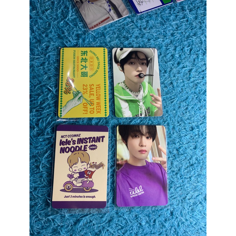 Photocard Nct chenle ccomaz