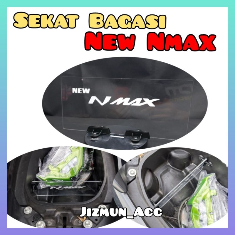 Sekat Bagasi NEW NMAX 2020 2021 2022 2023 Pemisah Bagasi Jok NEW Nmax