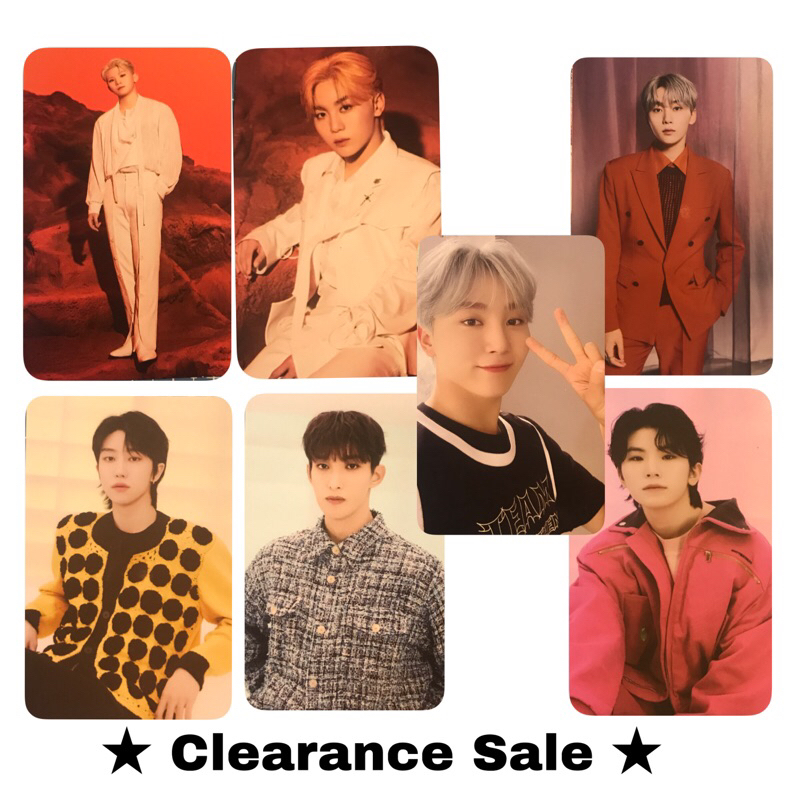 [CLEARANCE SALE] Trading Card Photocard PC Woozi The8 DK Seungkwan || Bets Be The ☀️ Follow to Seoul