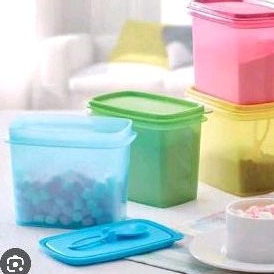 ARMACETTA toples tupperware gula kopii sisa biru
